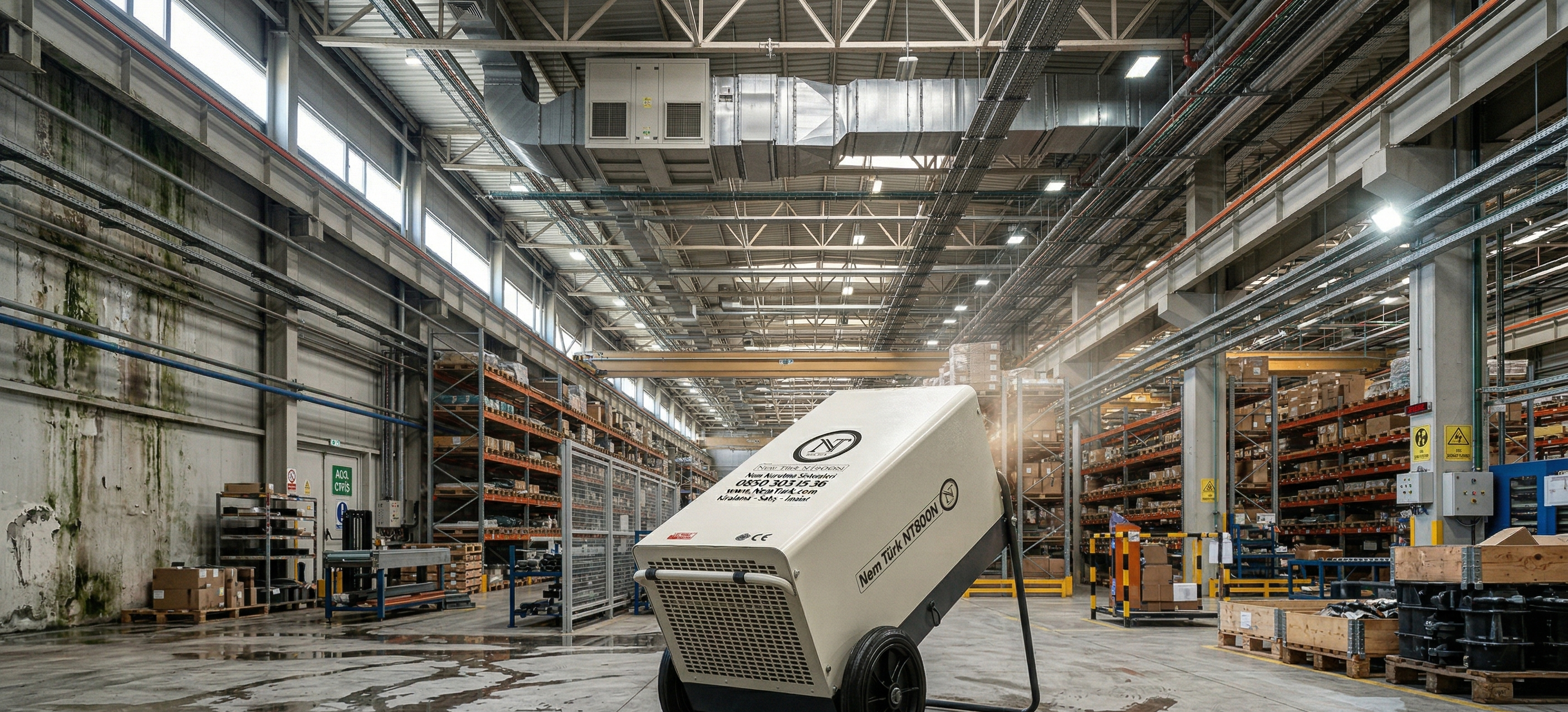 Industrial Humidity Control: Maximizing Efficiency in Storage & Production