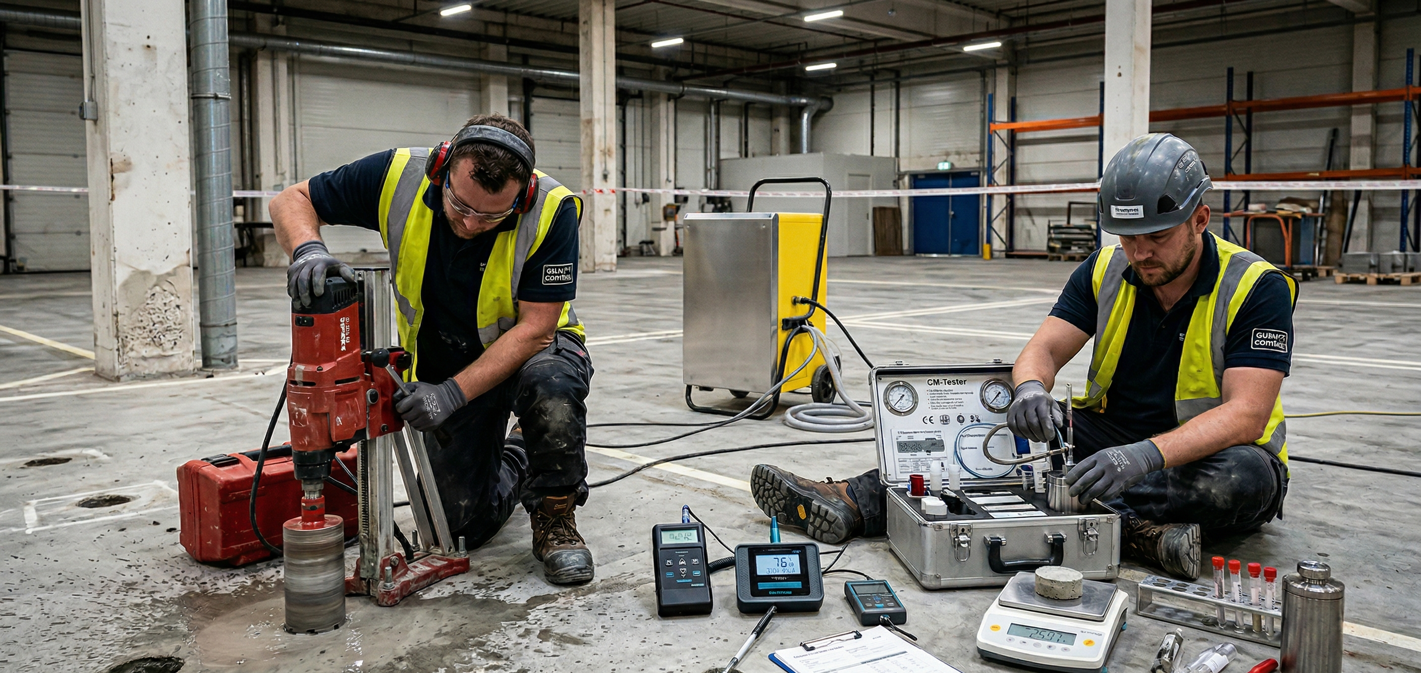 The Hidden Danger of Concrete Moisture in Epoxy & Floor Coatings: Technical Measurement and Drying Guide