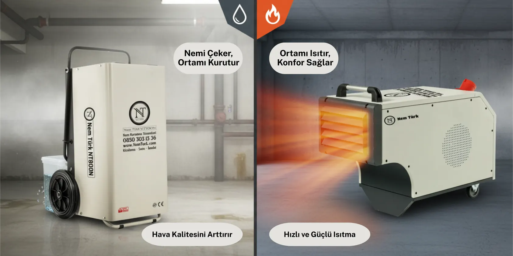 nem kurutma cihazları