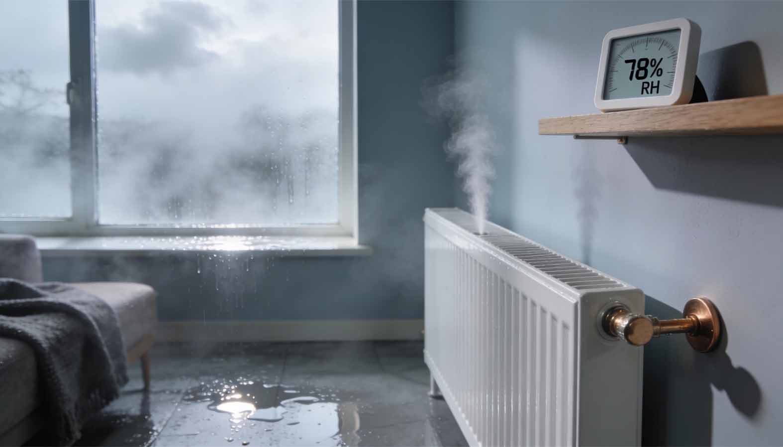 Kaloriferli evde nem ve rutubet yaparmi